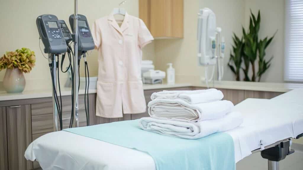 Absence de normes spécifiques pour les blouses esthéticiennes en beauté