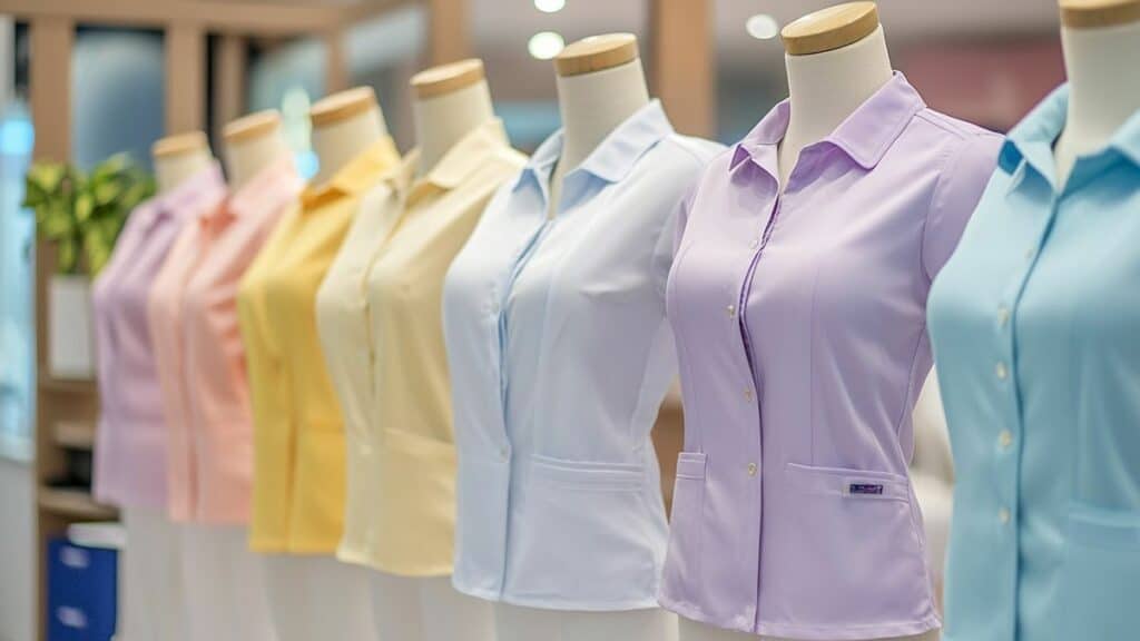 Blouses esthéticiennes personnalisées pour écoles privées de qualité