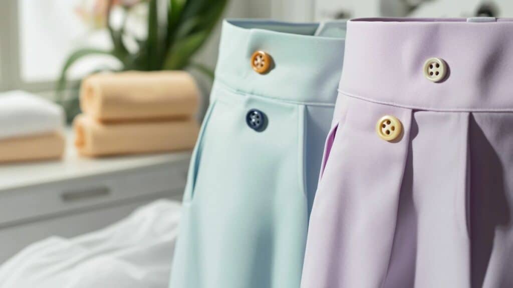 Ceinture élastique vs bouton pour pantalons esthétiques : ce qu'il faut savoir