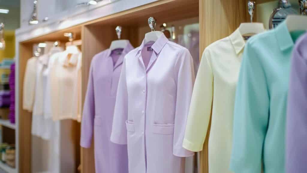 Guide des tailles et morphologies pour blouses d'esthéticiennes