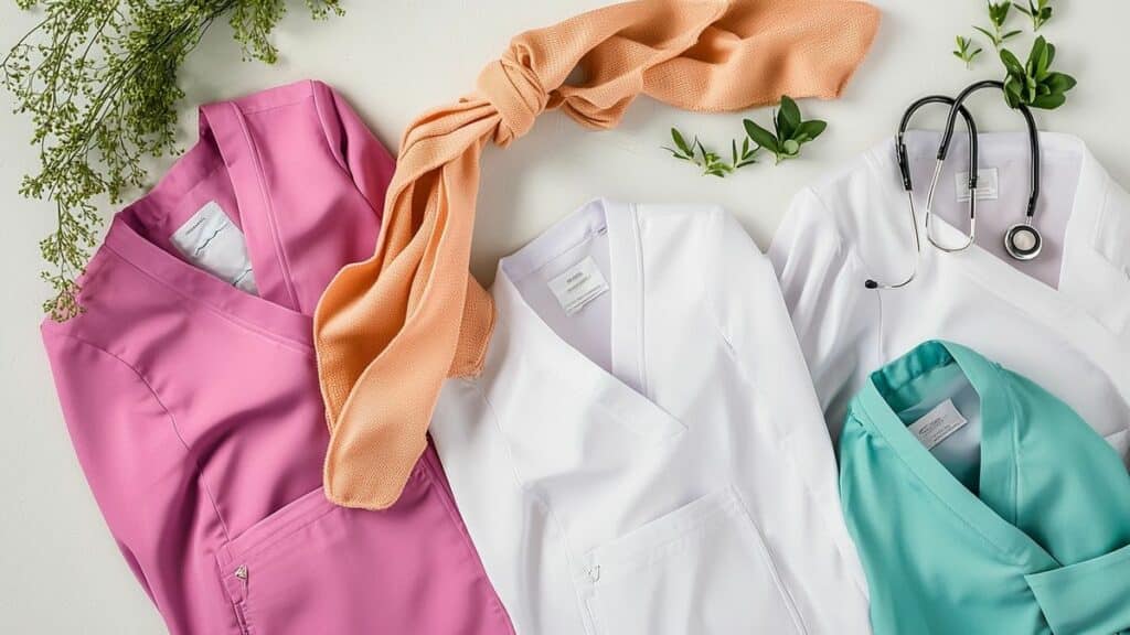 Types de blouses pour esthéticiennes : modèles tendance et pratiques